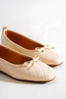 کفش کالج زنانه لحافي هانا ترند Capone Outfitters بژ