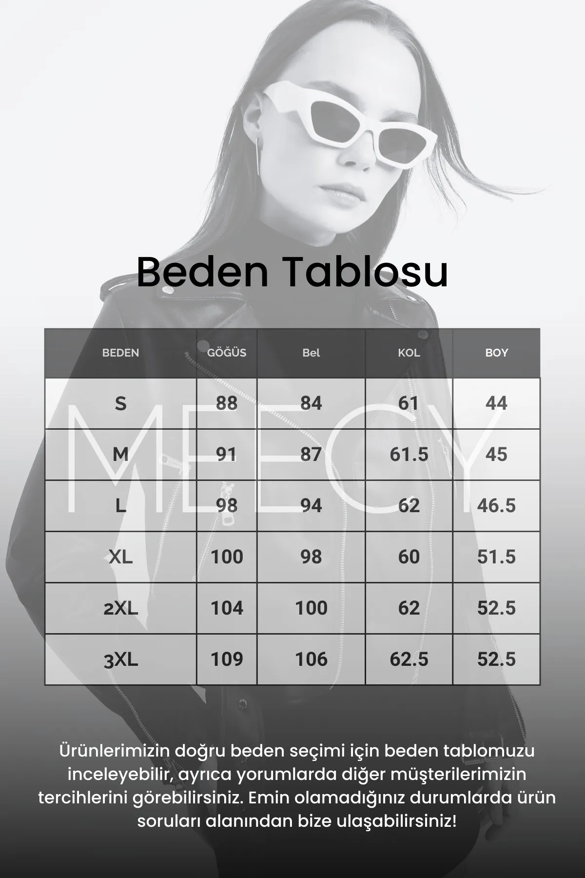 راهنماي سايز